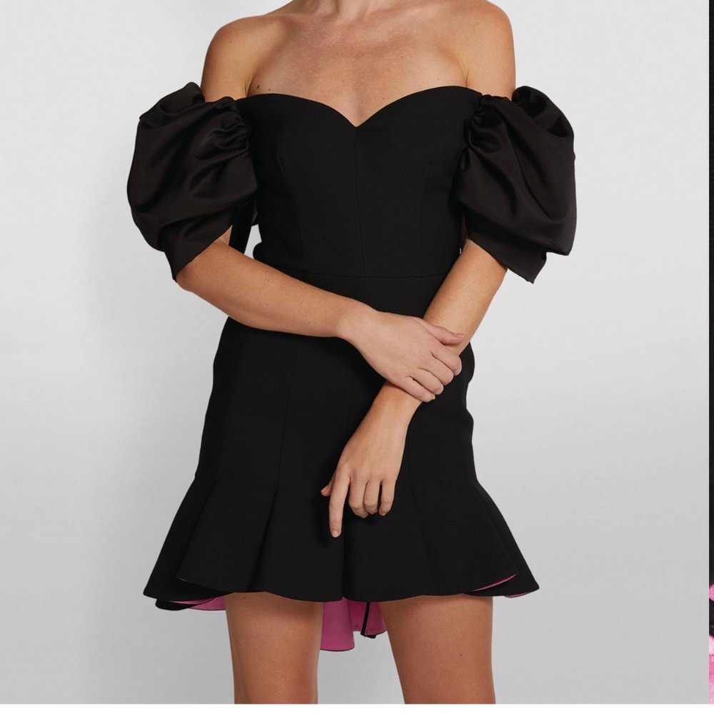 Alexander McQueen Puff-Sleeved Dress